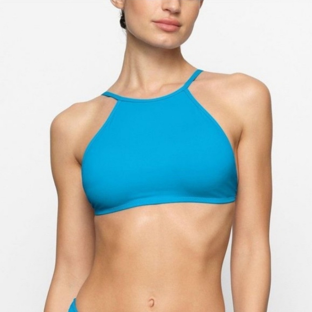 SKIMS Swim High Neck Top